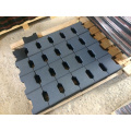 25 mm thickness interlock rubber dogbone tile recycled rubber floor paver